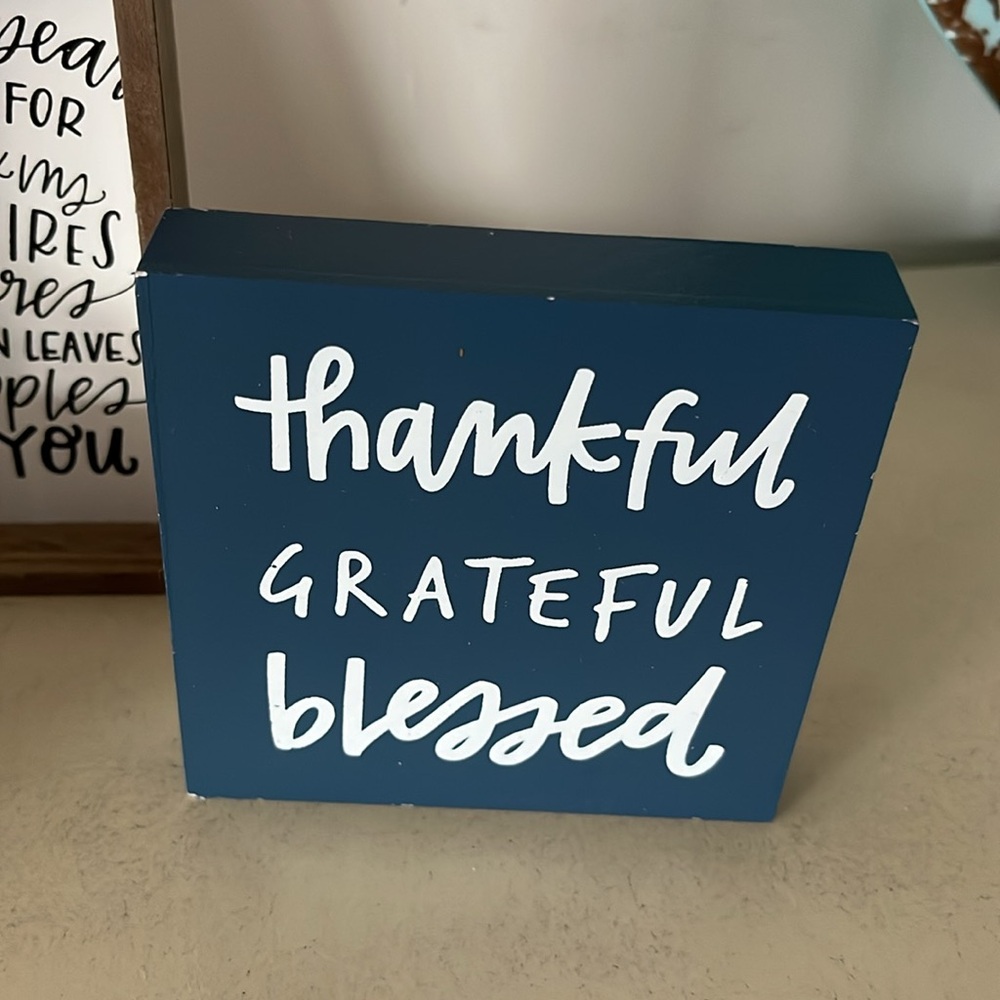 Fall decor Decorative Signs set - Picture 2 of 4